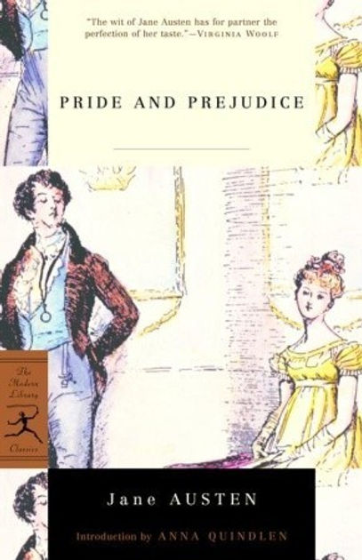 Pride and Prejudice by Jane Austen book cover. Classic books