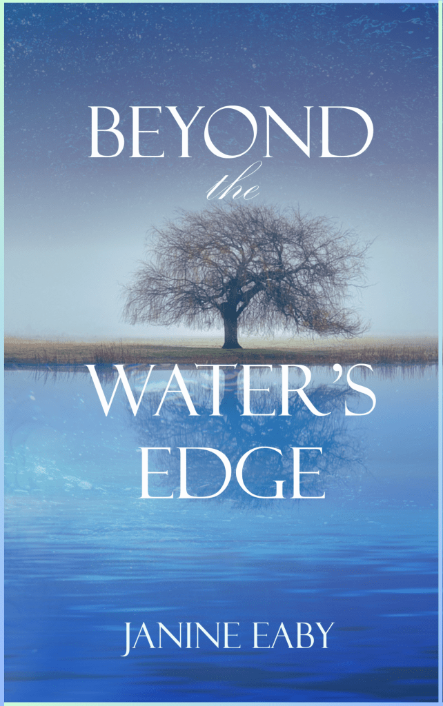 Beyond the water's edge portal fantasy book cover