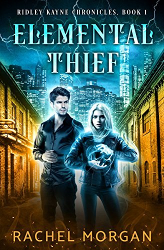 Elemental Thief by Rachel Morgan book cover; young adult dystopian fantasy book